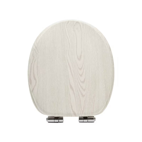 KLOZETO dangtis Glacera Ancona iš MDF, dengta PVC plėvele, su softclose vyriais ir Easy tvirtinimu