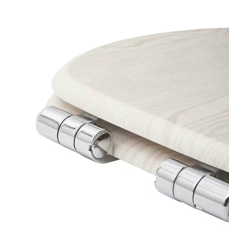KLOZETO dangtis Glacera Ancona iš MDF, dengta PVC plėvele, su softclose vyriais ir Easy tvirtinimu