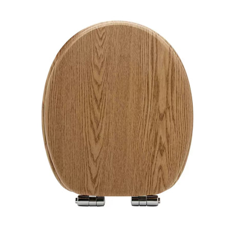 KLOZETO dangtis Glacera iš MDF su PVC plėvele, bardolino dekoro, su softclose vyriais ir Easy tvirtinimu.