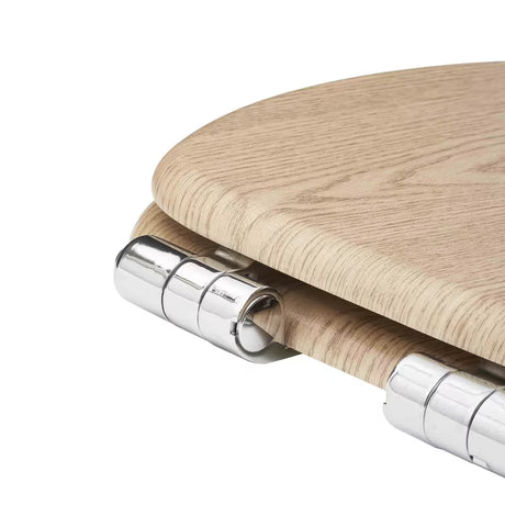 KLOZETO dangtis Glacera iš MDF su PVC plėvele, bardolino dekoro, su softclose vyriais ir Easy tvirtinimu.