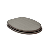 KLOZETO dangtis Glacera Modena iš MDF, dengta PVC plėvele, su softclose vyriais ir Easy tvirtinimu