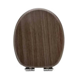 KLOZETO dangtis Glacera Modena iš MDF, dengta PVC plėvele, su softclose vyriais ir Easy tvirtinimu