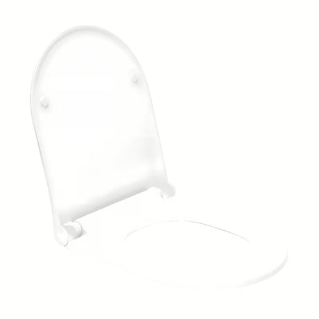 Pakabinamas KLOZETAS Glacera Ava iš blizgios baltos keramikos, su Rimless technologija ir paslėptu tvirtinimu
