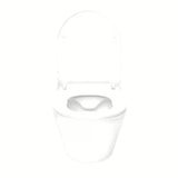 Glacera Ava compact pakabinamas KLOZETAS rimless  baltos spalvos su paslėptu tvirtinimu.