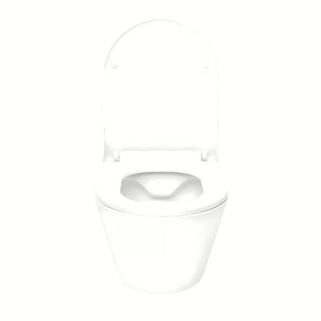 Glacera Ava compact pakabinamas KLOZETAS rimless  baltos spalvos su paslėptu tvirtinimu.