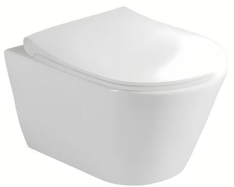 Pakabinami WC komplektas Glacera Ava su montavimo moduliu Geberit Duofix pro potinkinei montavimo sistemai