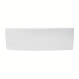 Baltas kampiniai dešinysis mažas praustuvas Glacera Bigio 42 x 29,5 cm be perpylimo su anga pro maišytuvui dešinėje.