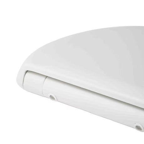 Balta universali KLOZETO dangtis Glacera Easy iš duroplasto su softclose ir EasyLock tvirtinimu
