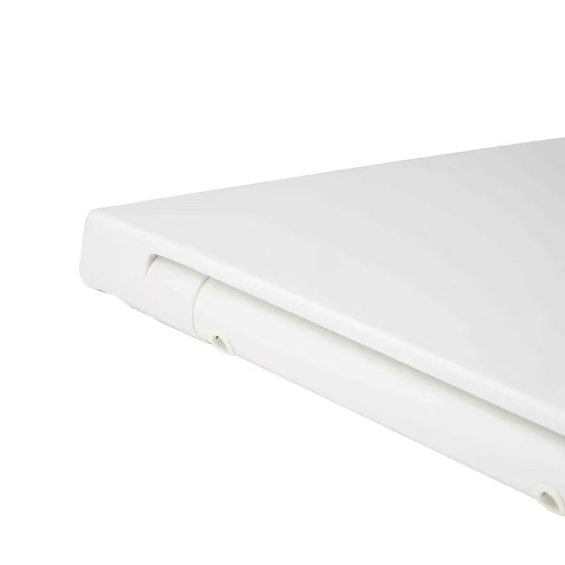 Balta KLOZETO dangtis Glacera Easy iš duroplasto su tyliu softclose užsidarymu ir EasyLock tvirtinimu
