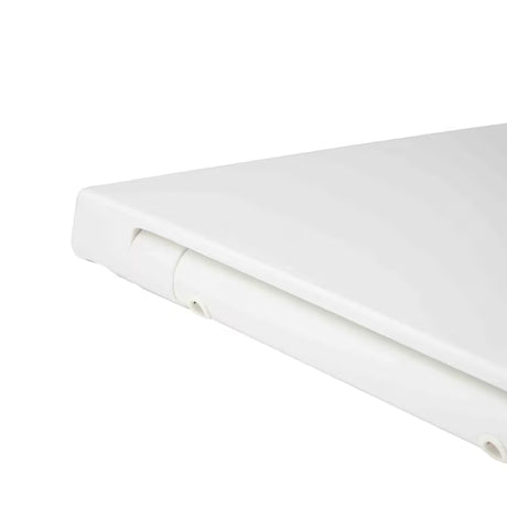 Balta KLOZETO dangtis Glacera Easy iš duroplasto su tyliu softclose užsidarymu ir EasyLock tvirtinimu