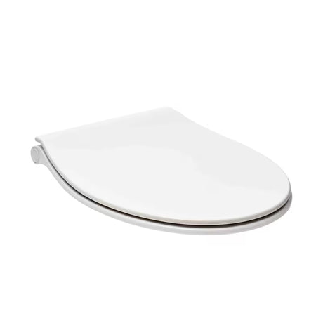 Balta itin plona KLOZETO dangtis Glacera EasySlim33 iš duroplasto su softclose ir EasyLock tvirtinimu