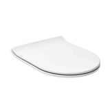 Balta itin plona KLOZETO dangtis Glacera EasySlim44 iš duroplasto su softclose vyriais ir EasyLock tvirtinimu.