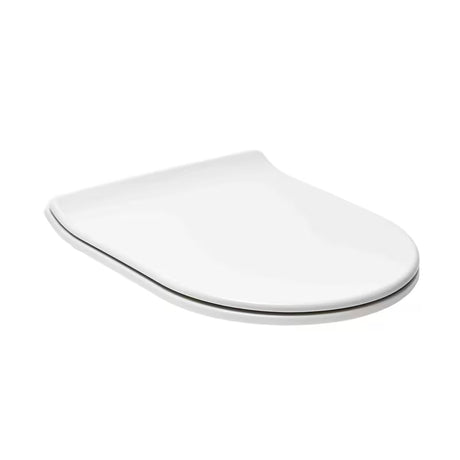 Balta itin plona KLOZETO dangtis Glacera EasySlim44 iš duroplasto su softclose vyriais ir EasyLock tvirtinimu.