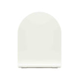 Balta itin plona KLOZETO dangtis Glacera EasySlim44 iš duroplasto su softclose vyriais ir EasyLock tvirtinimu.