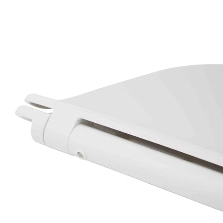 Balta itin plona KLOZETO dangtis Glacera EasySlim44 iš duroplasto su softclose vyriais ir EasyLock tvirtinimu.