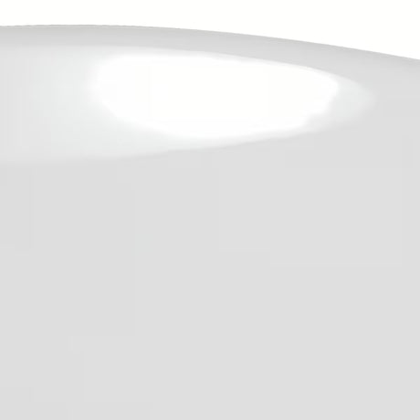 Baltas keraminis pastatomas ant stalviršio praustuvas Glacera Vallone be perpylimo, 58,5 x 38,5 cm.