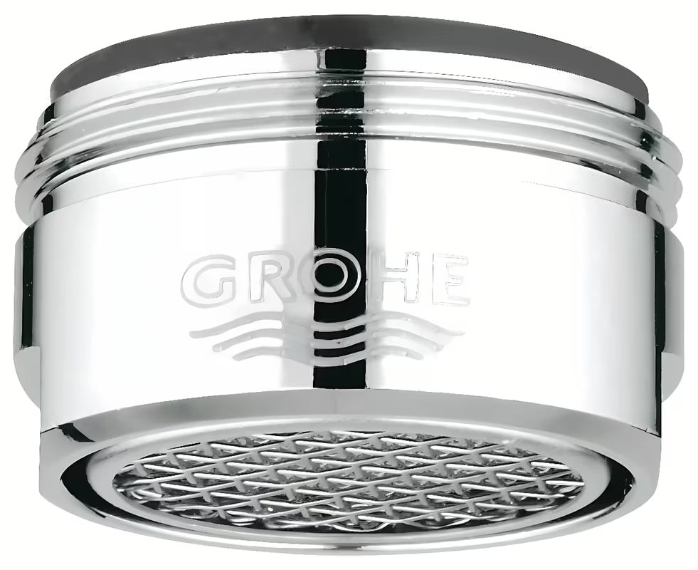 Chromuotas Grohe aeratorius su išoriniu sriegiu M 24 x 1 ir Grohe StarLight paviršiumi
