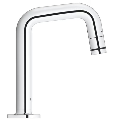 Chromuotas praustuvo ventilis Grohe Universal, kompaktiško dizaino, su pasukamu snapelio antgaliu