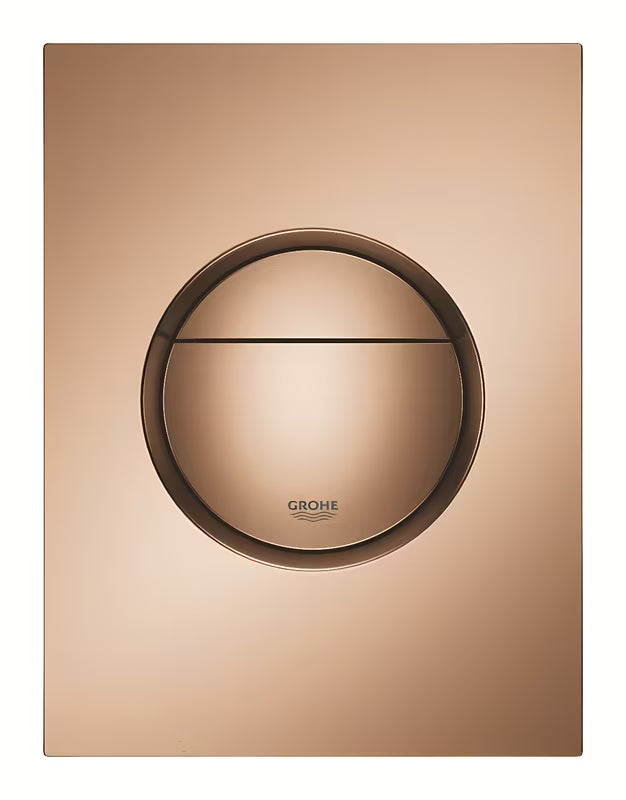 Nuleidimo vandens nuleidimo mygtukas Grohe Nova Cosmopolitan S šlifuoto warm sunset pro potinkiniai bakeliai apdailos.