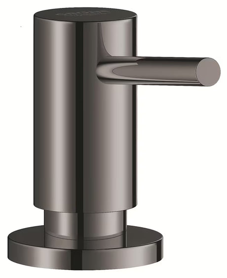 Skysto muilo dozatorius Grohe, hard graphite apdailos, su atsargine 500 ml talpa