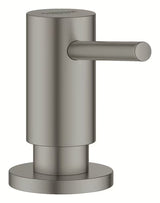 Grohe skysto muilo dozatorius su brushed hard graphite apdaila ir atsargine 500 ml talpa.
