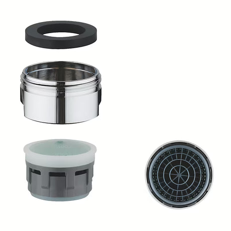 Atsarginis Grohe aeratorius su išoriniu sriegiu M 24 x 1, debitas 5.7 l/min esant 3 bar
