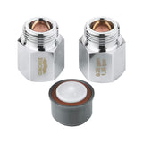 Taupymo rinkinys Grohe su chromuotu aeratoriumi ir srauto reguliatoriumi pro M22/24 aeratoriams