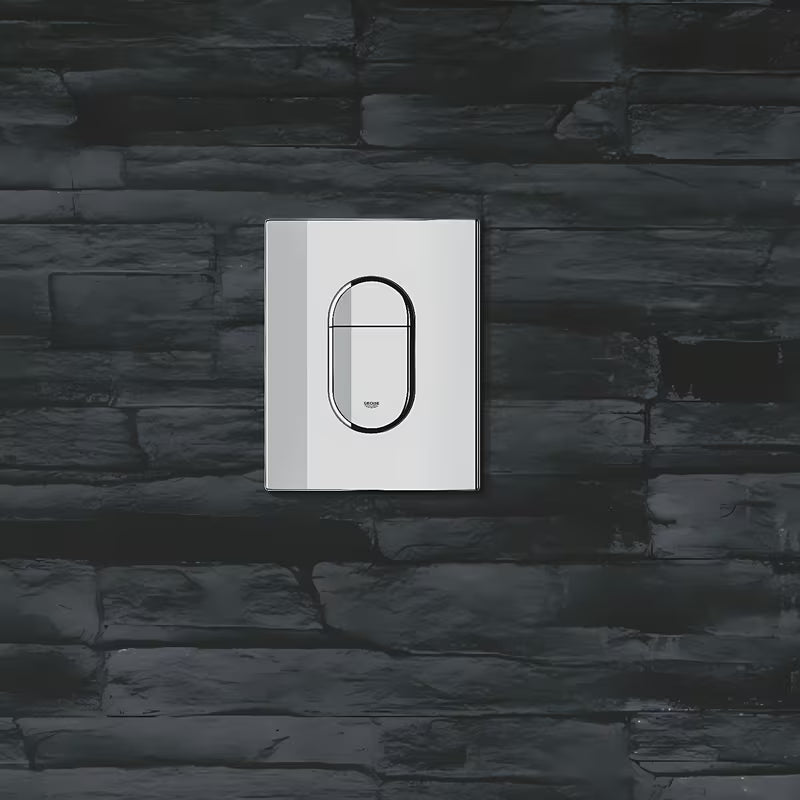 Chromuotas nuleidimo valdymo mygtukas Grohe Arena Cosmopolitan pro potinkiniams bakeliams