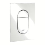 Nuleidimo mygtukas Grohe Arena Cosmopolitan S, alpinės baltos spalvos pro potinkiniai bakeliai su DualFlush ir start/stop