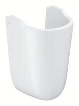 Pusapdė pro praustuvui Grohe Bau Ceramic, alpinės baltos spalvos pro, sifonui ir vamzdžiams uždengti