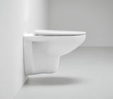 KLOZETO dangtis Grohe Bau Ceramic iš duroplasto, spalva – alpine-white, su softclose ir EasyLock