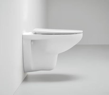 KLOZETO dangtis Grohe Bau Ceramic iš duroplasto, spalva – alpine-white, su softclose ir EasyLock