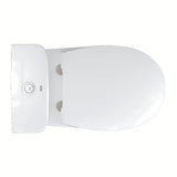 Balti PASTATOMAS klozetas Grohe Bau Ceramic su Rimless dubeniu ir slim sėdyne softclose