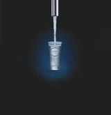 Chromuotas virtuvinis maišytuvas Grohe Blue Home Duo su filtru, su aušinimu ir ištraukiamu aeratoriumi
