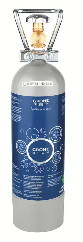 Pradinis Grohe Blue rinkinys su 2kg CO2 karbonizavimo balionėliu pro gazuotam vandeniui ruošti