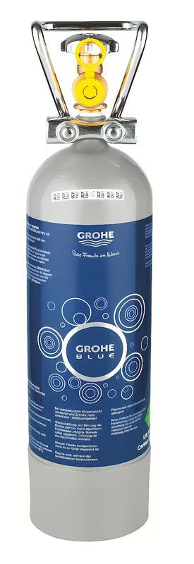 Pradinis Grohe Blue rinkinys su 2kg CO2 karbonizavimo balionėliu pro gazuotam vandeniui ruošti