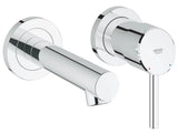 Potinkinė praustuvo maišytuvas Grohe Concetto New, chromo spalvos, pro montuojamas ant sienos