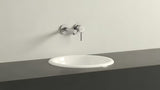 Potinkinė praustuvo maišytuvas Grohe Concetto New, chromo spalvos, pro montuojamas ant sienos