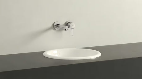 Potinkinė praustuvo maišytuvas Grohe Concetto New, chromo spalvos, pro montuojamas ant sienos