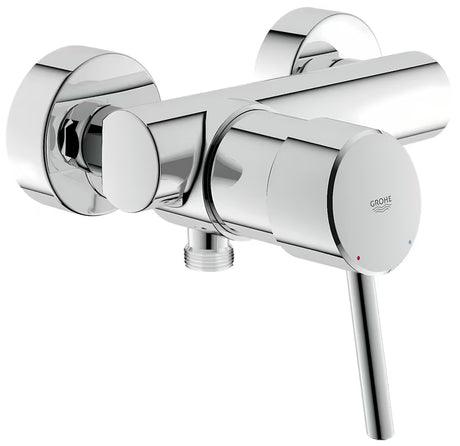 Sieninė svirtinis dušo maišytuvas Grohe Concetto New chromo spalvos, ovalaus dizaino