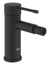 Bidė svirtinis maišytuvas Grohe Essence phantom black spalvos, su šarnyriniu aeratoriumi