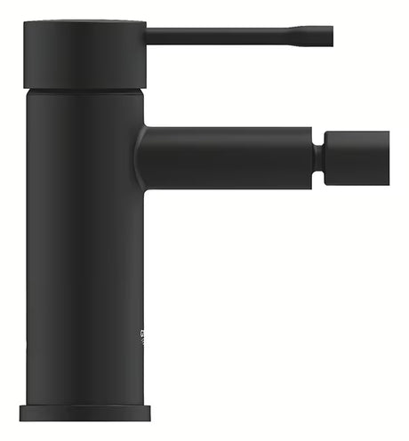 Bidė svirtinis maišytuvas Grohe Essence phantom black spalvos, su šarnyriniu aeratoriumi