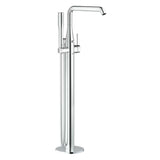 Pastatoma vonios maišytuvas Grohe Essence New chromo spalvos su rankiniu dušeliu ir pasukamu snapu