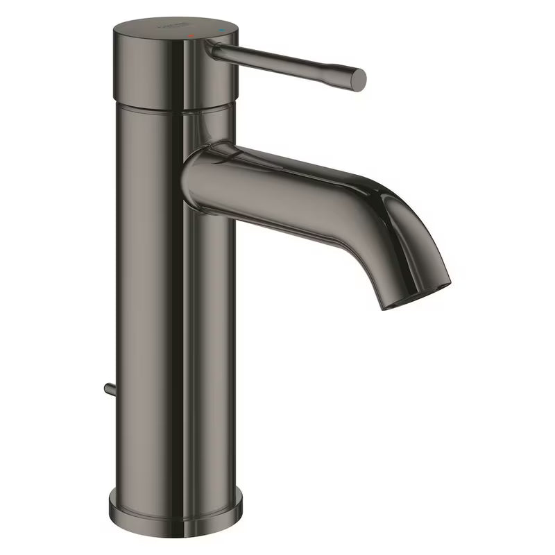 Praustuvo svirtinis maišytuvas Grohe Essence New su aukštu snapu, apdaila – Hard Graphite