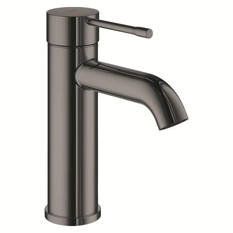 Praustuvo svirtinis maišytuvas Grohe Essence New su aukštu snapu, Hard Graphite apdailos.