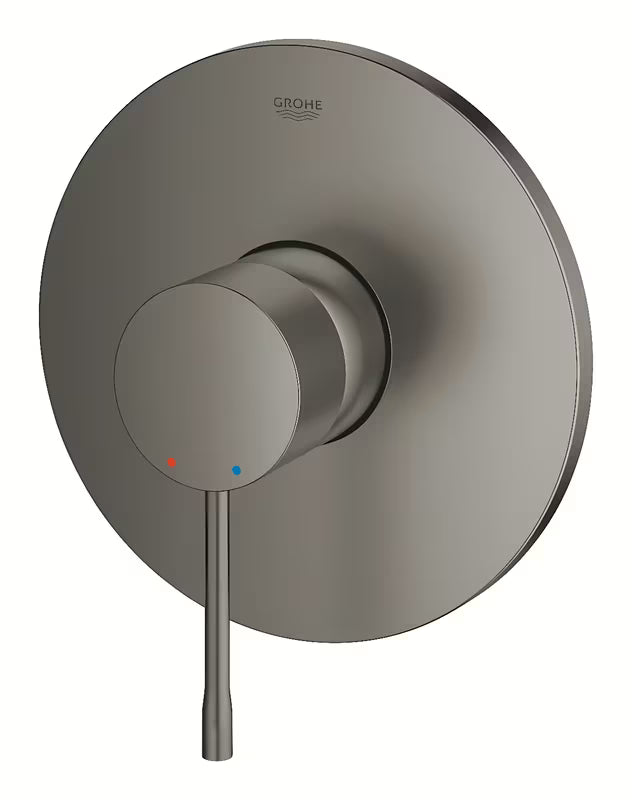 Potinkinė svirtinis dušo maišytuvas Grohe Essence New, spalva brushed hard graphite
