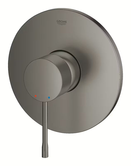 Potinkinė svirtinis dušo maišytuvas Grohe Essence New, spalva brushed hard graphite