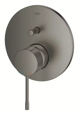 Potinkinė dušo maišytuvas Grohe Essence New brushed hard graphite apdailos su 2 krypčių perjungikliu.