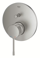 Potinkinė dušo maišytuvas Grohe Essence New, supersteel apdailos, su svirtiniu valdymu ir 2 krypčių perjungikliu.