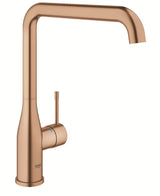 Grohe Essence New virtuvinis maišytuvas su aukštu pasukamu snapu, brushed warm sunset spalvos